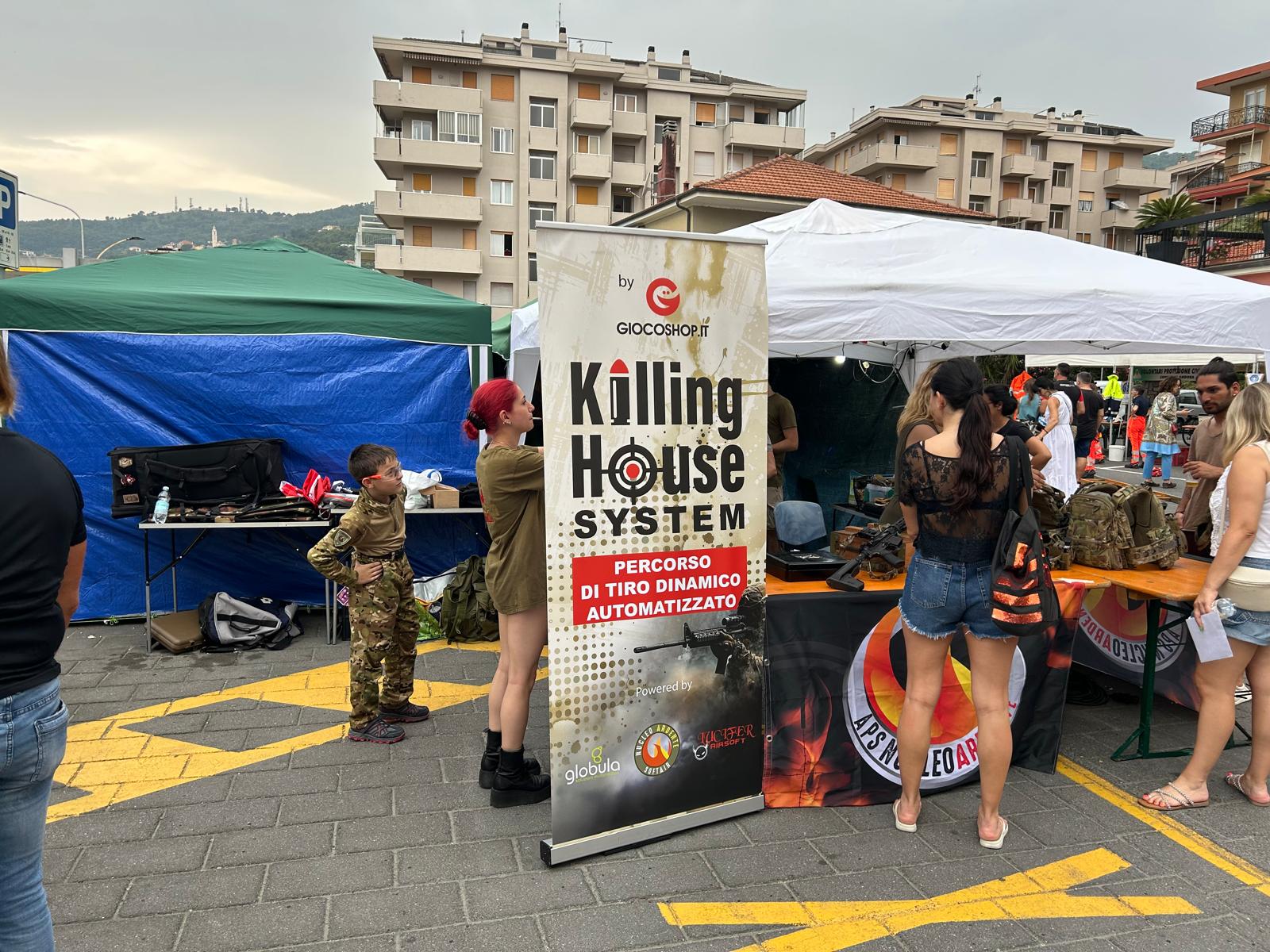 killing house ad andora per il gaslini